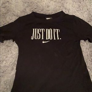 Nike just do it athletic tee shirt